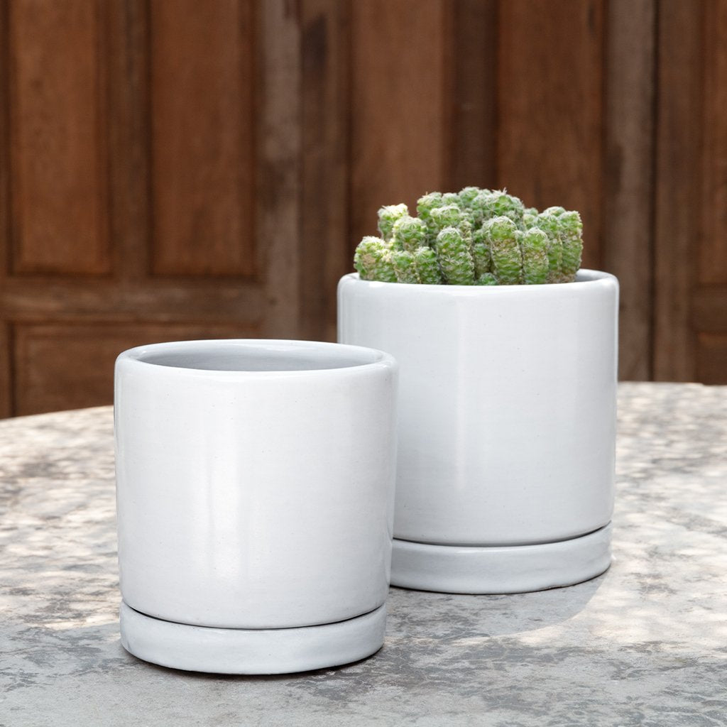 Avon Planter, Small || Antique White