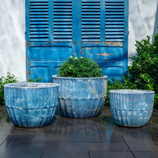 La Roque Planter || Murano Cielo
