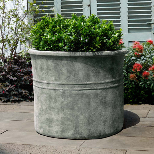 Roussillon Planter || Murano Nebbia