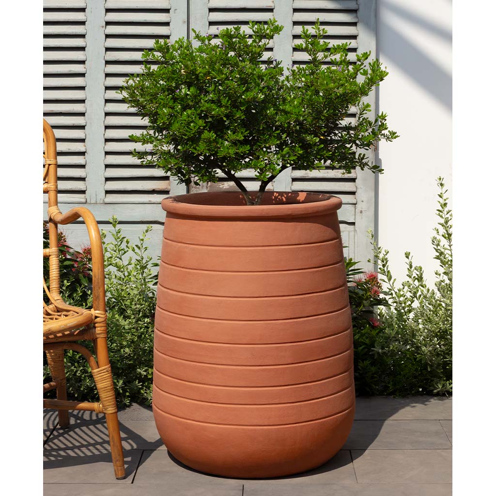 Ventoux Planter, Tall || Terra Cotta