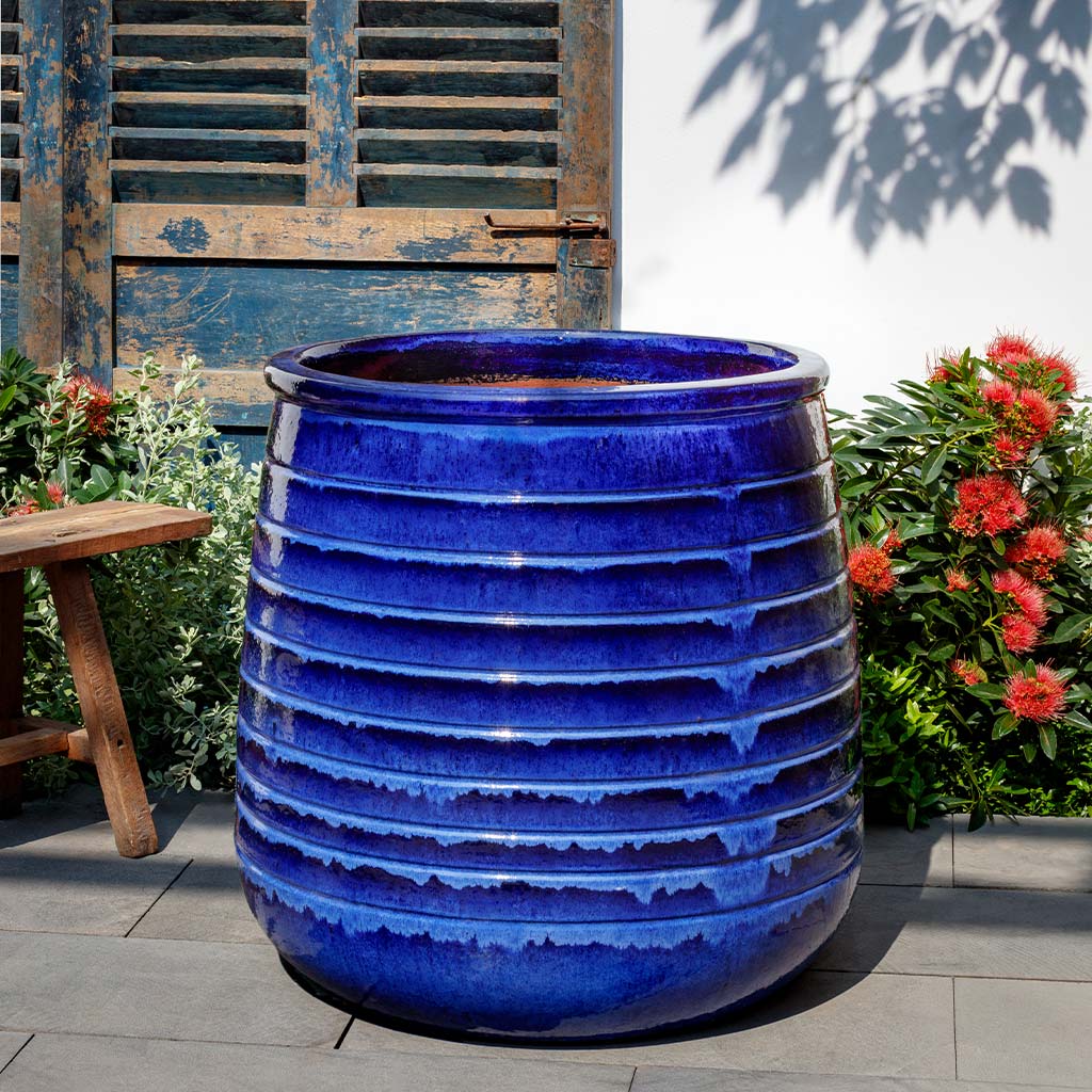 Ventoux Planter || Riviera Blue