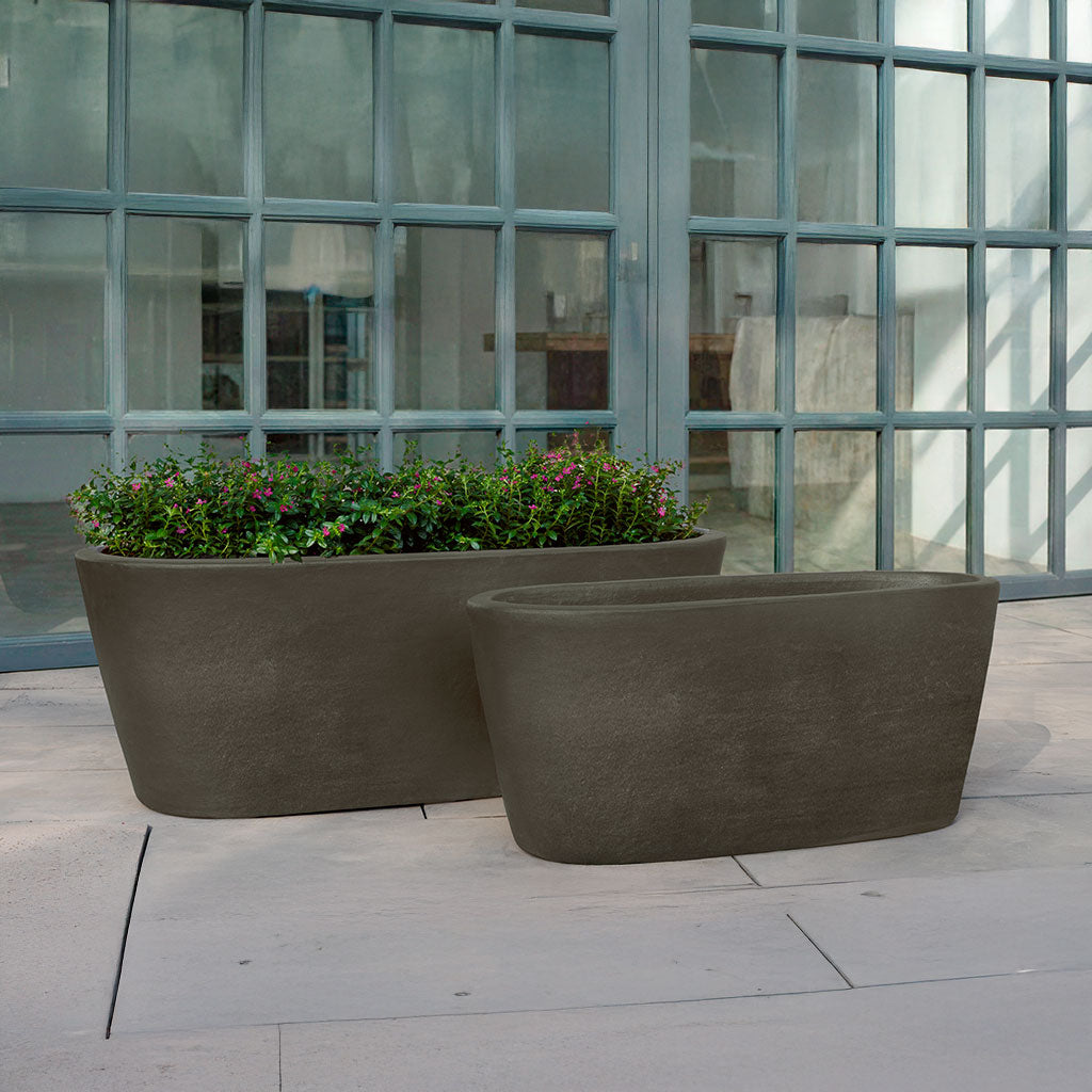 Chelsea Oval Window Box || Ash