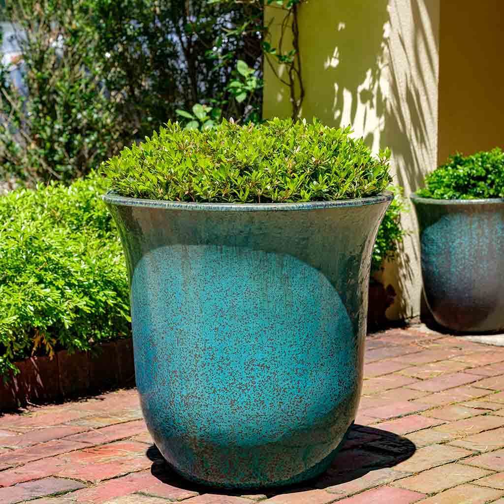 Campana Planter || Weathered Copper