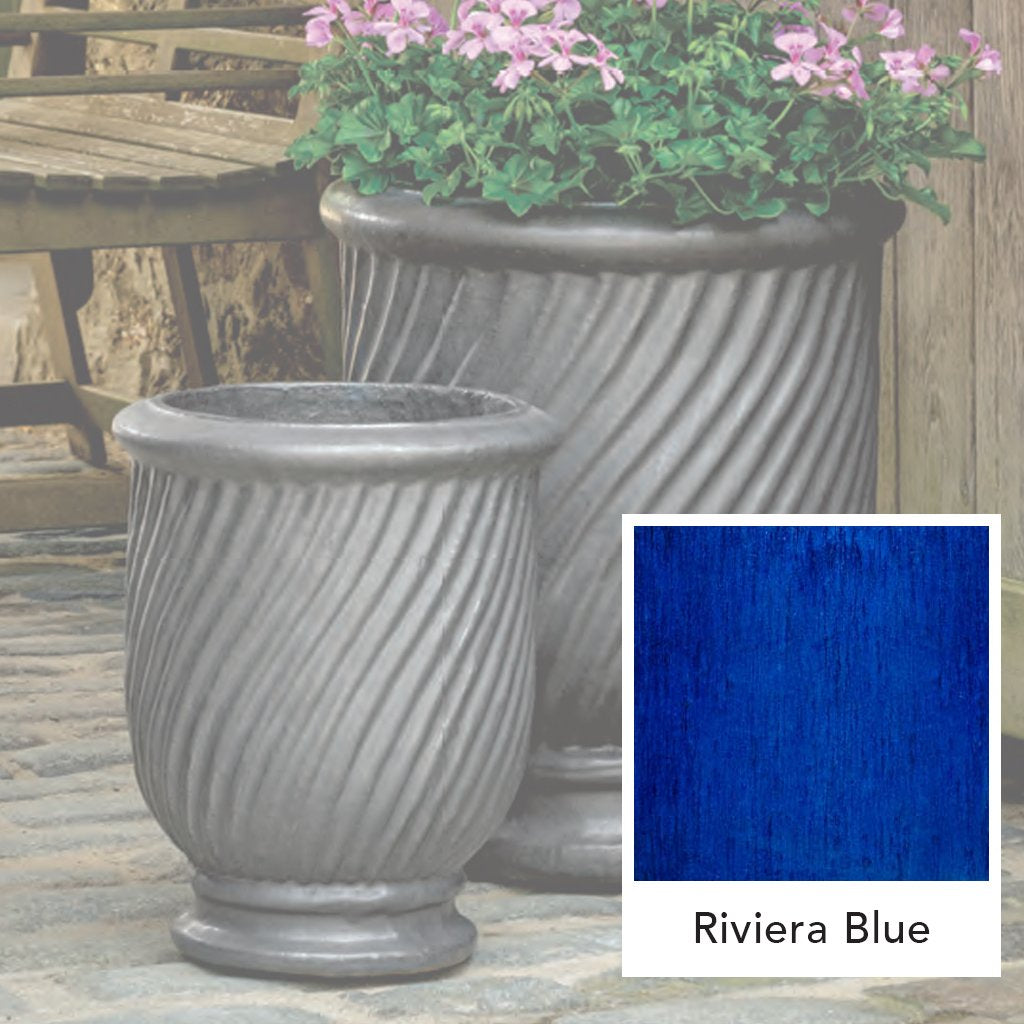 Beausoleil Pflanztopf || Riviera Blue