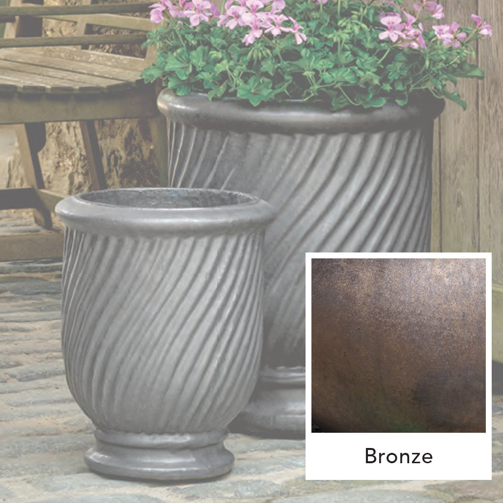 Beausoleil Planter || Bronze