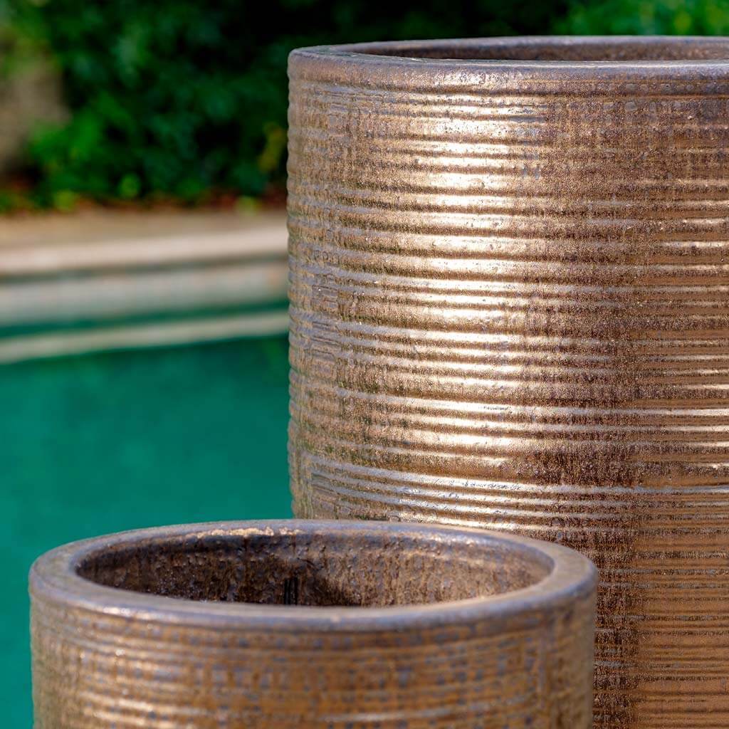 Riga Planter || Bronze