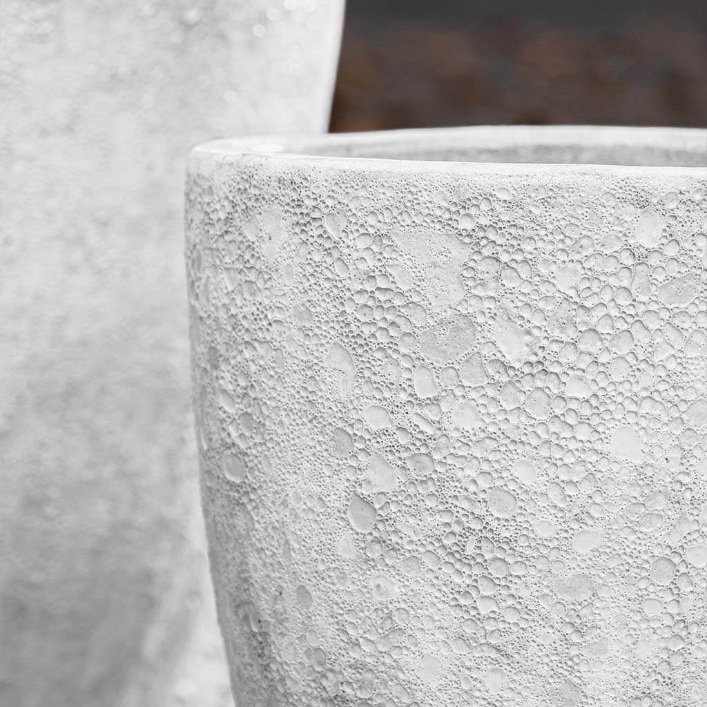 Trentino Planter || White Coral