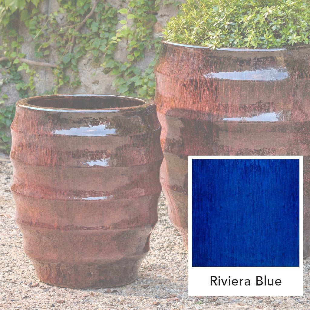 Pomerol Planter || Riviera Blue