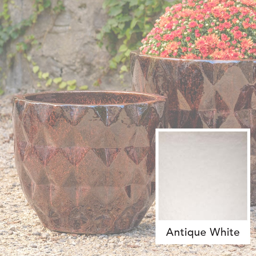 Castillon Planter || Antique White