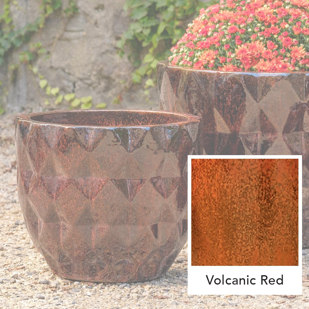 Castillon Planter || Volcanic Red