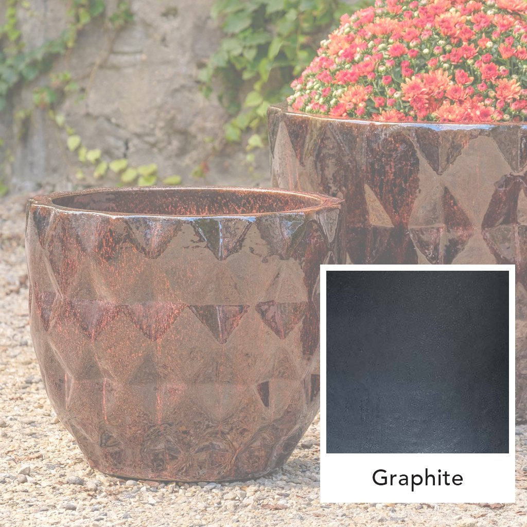 Castillon Planter || Graphite
