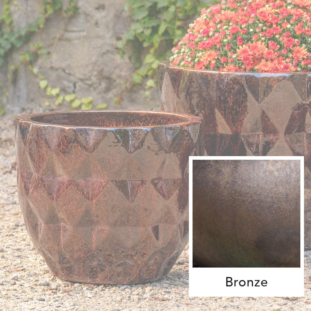 Castillon Planter || Bronze