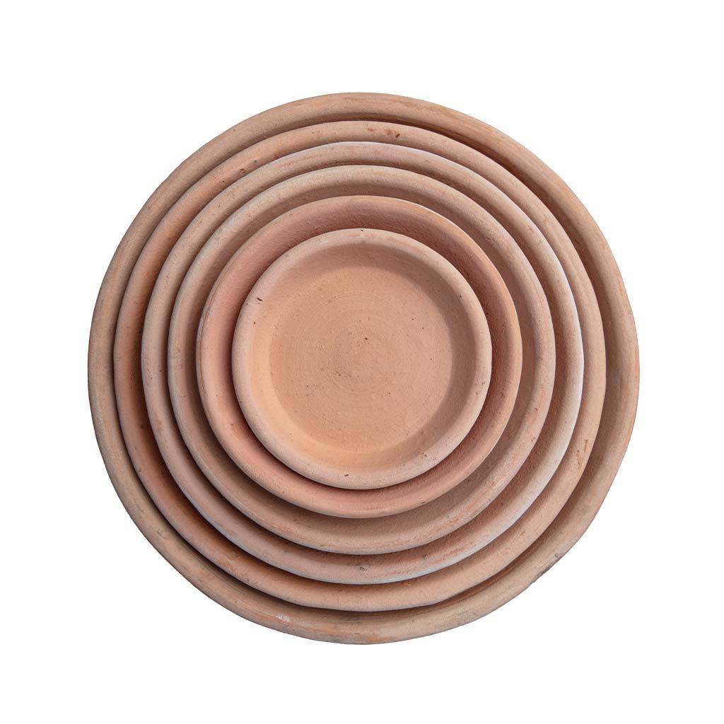 18" Saucers || Terra Cotta
