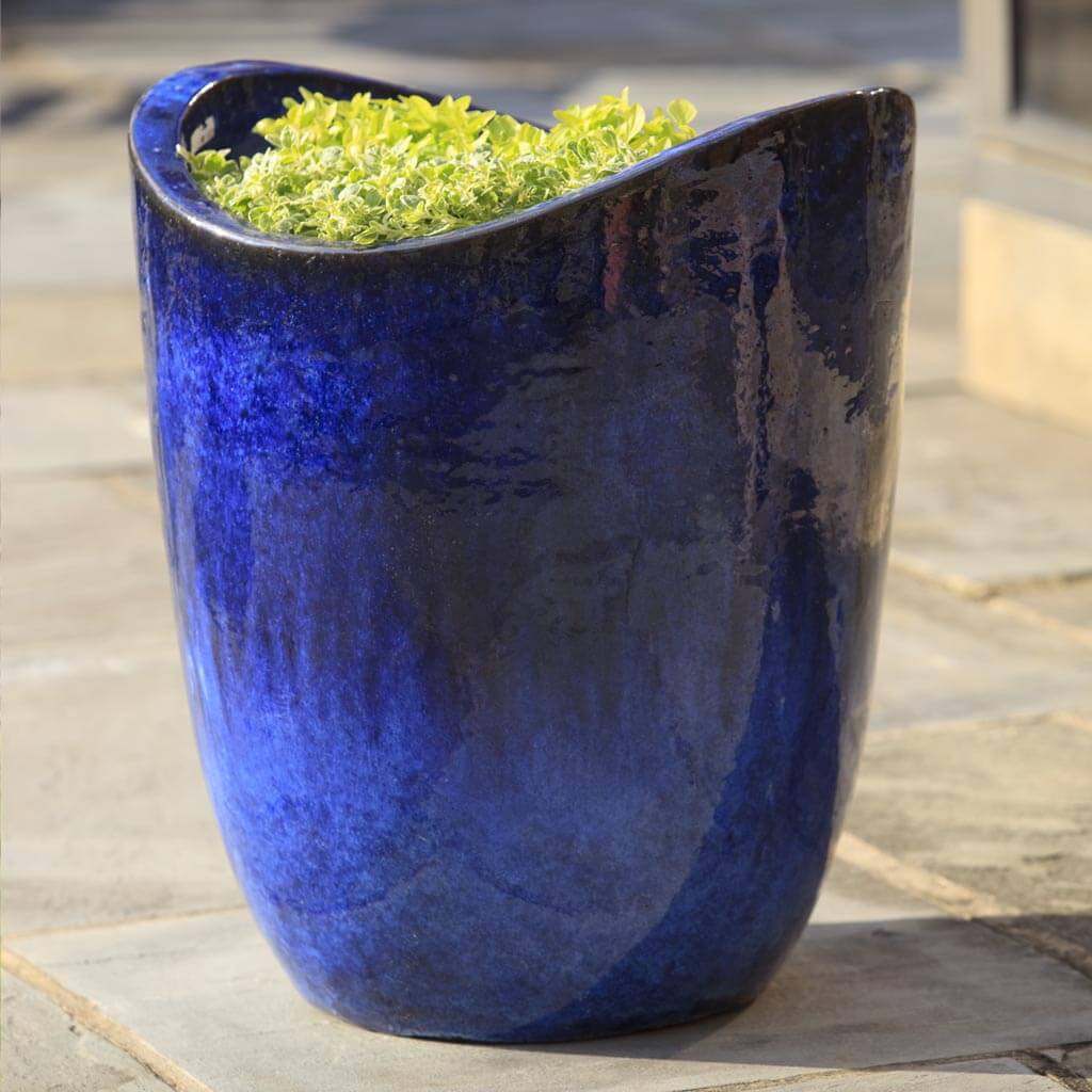 Grote Sorriso Plantenbak || Riviera Blauw