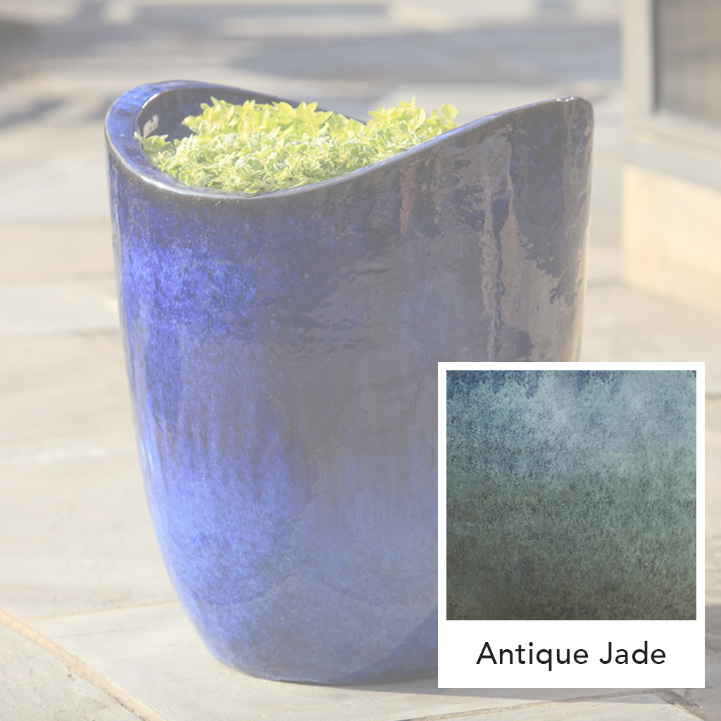 Grote Sorriso Plantenbak || Antiek Jade