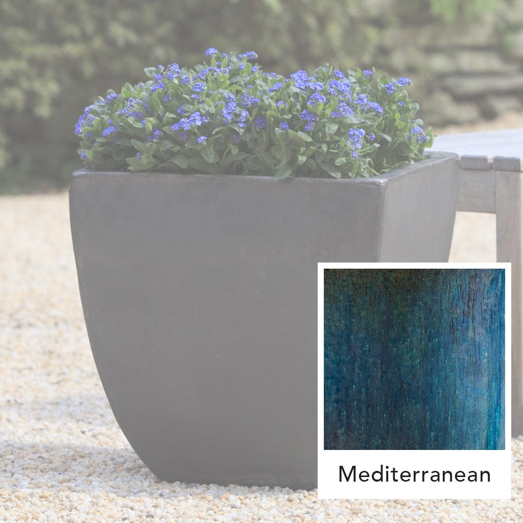 Jardinera Cuadrado Mika || Mediterráneo