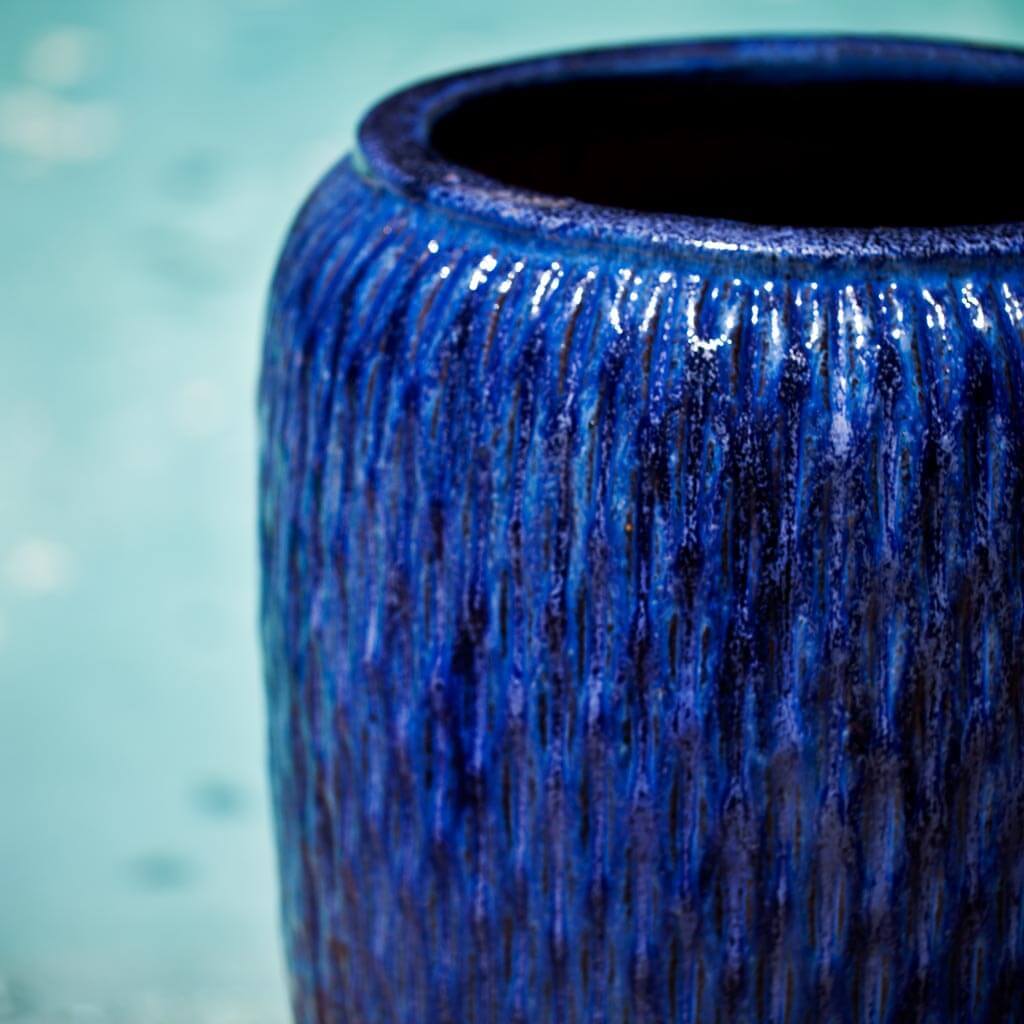 Talavera Jar || Riviera Blue