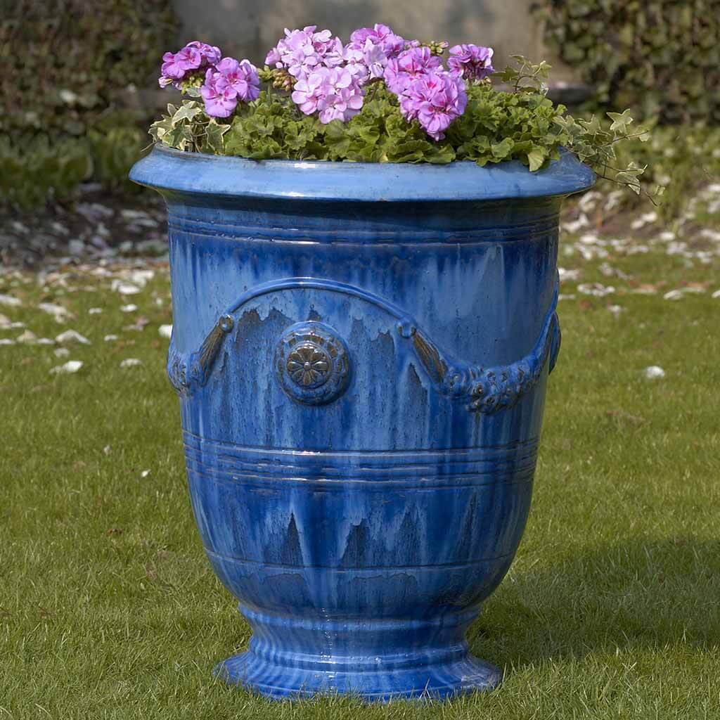 Anduze Urn || Riviera Blue