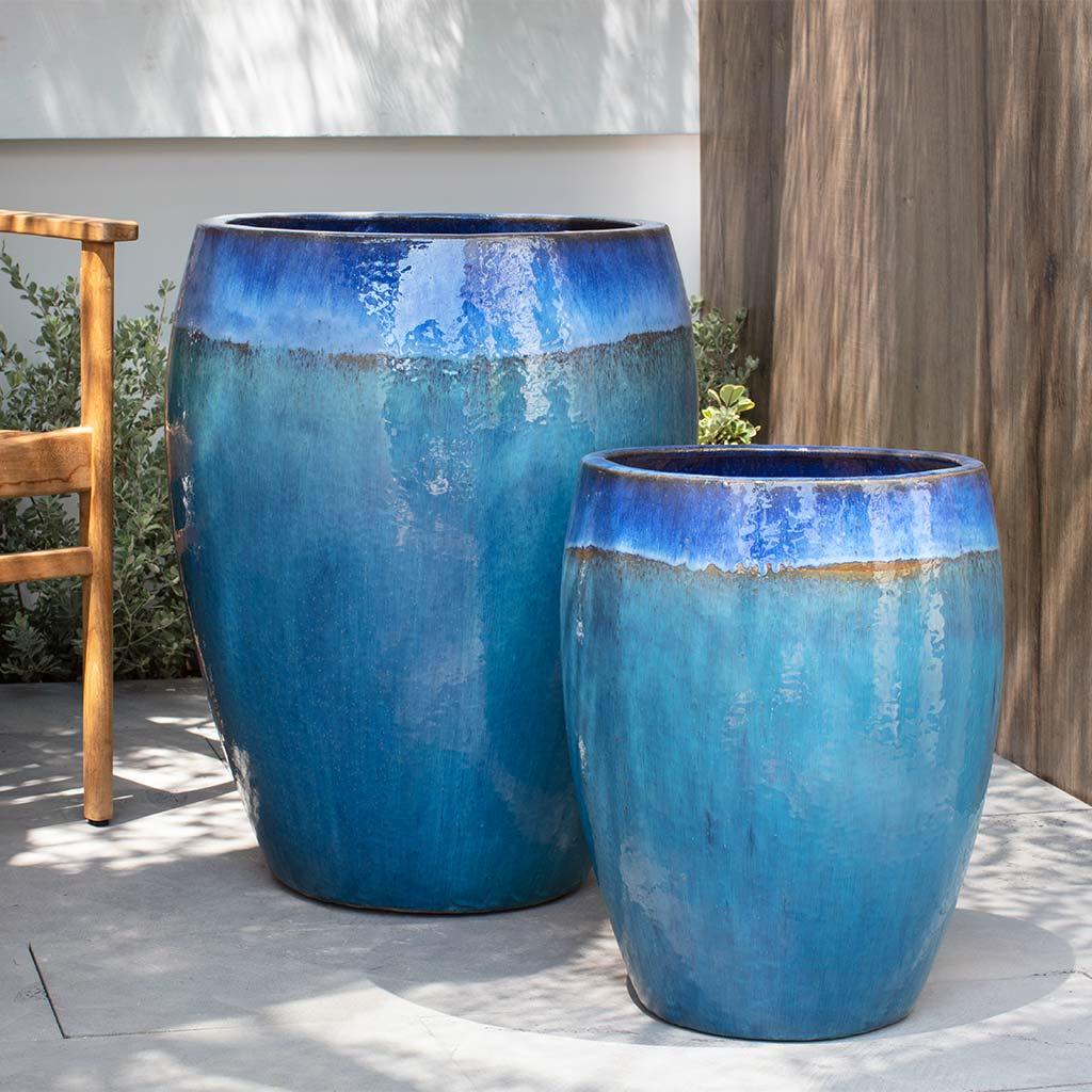 Cabana Planter || Running Blue