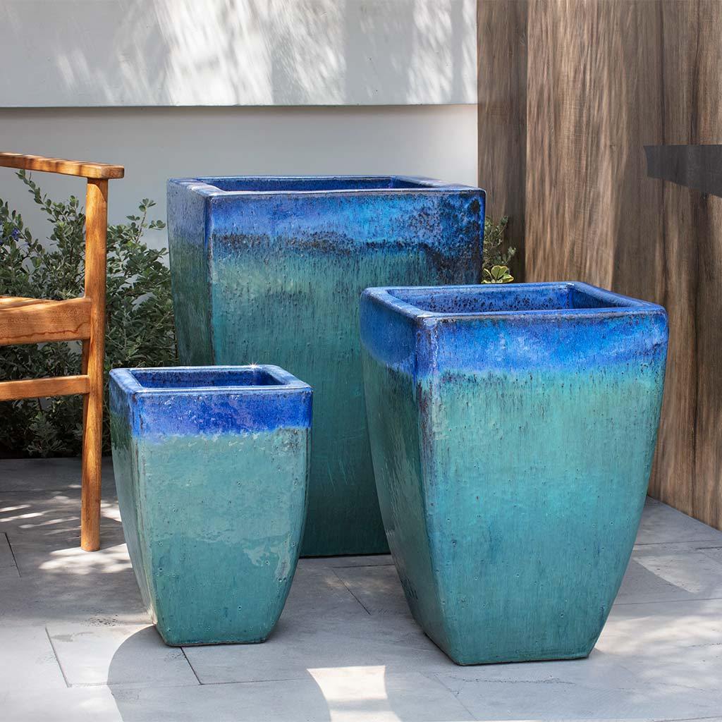 Jardinière Macouba || Bleu Foncé