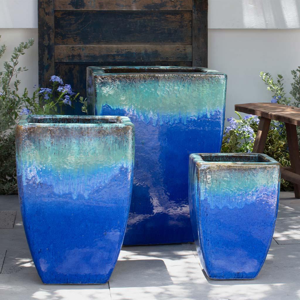 Macouba Planter || Running Aqua