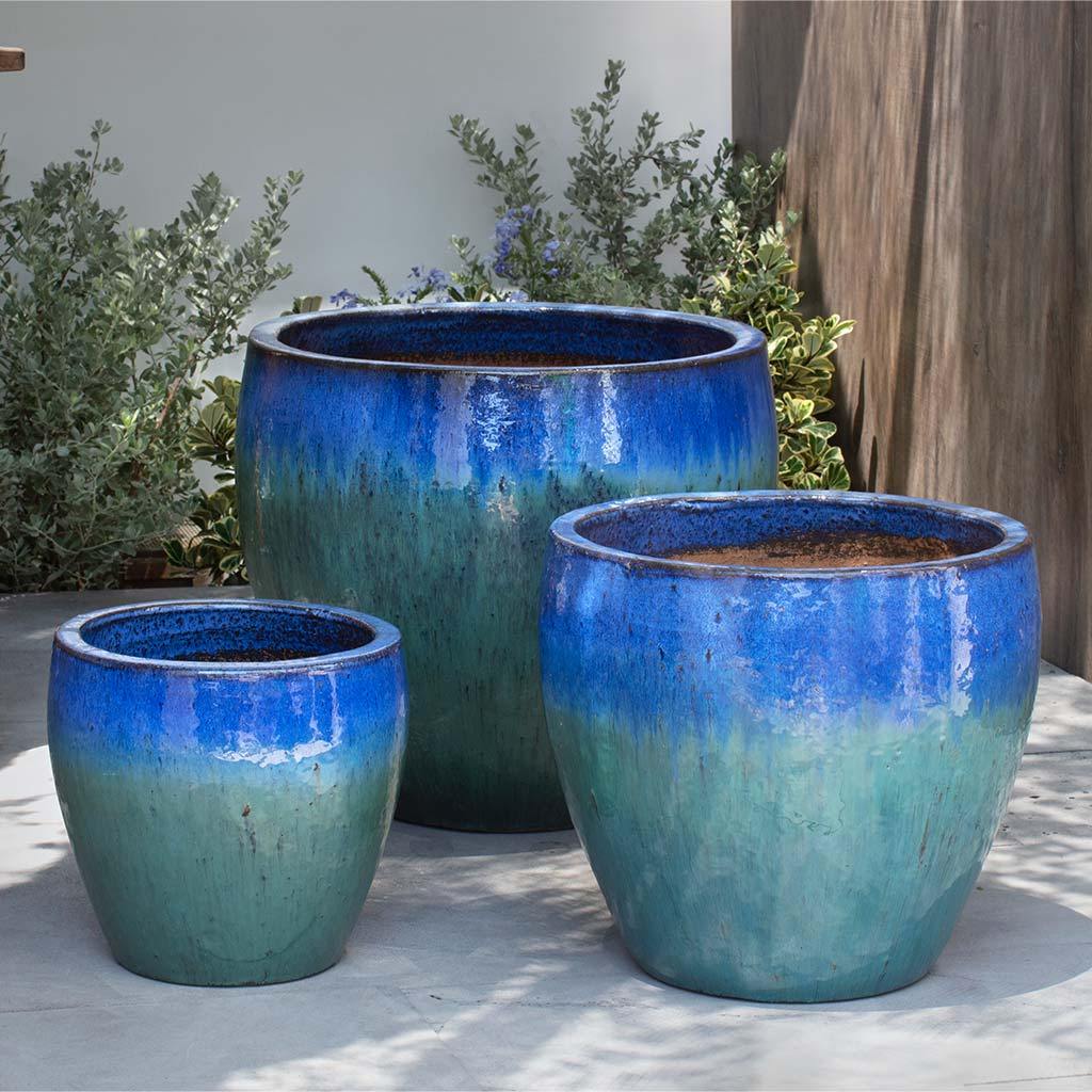 Riviere Planter || Running Blue