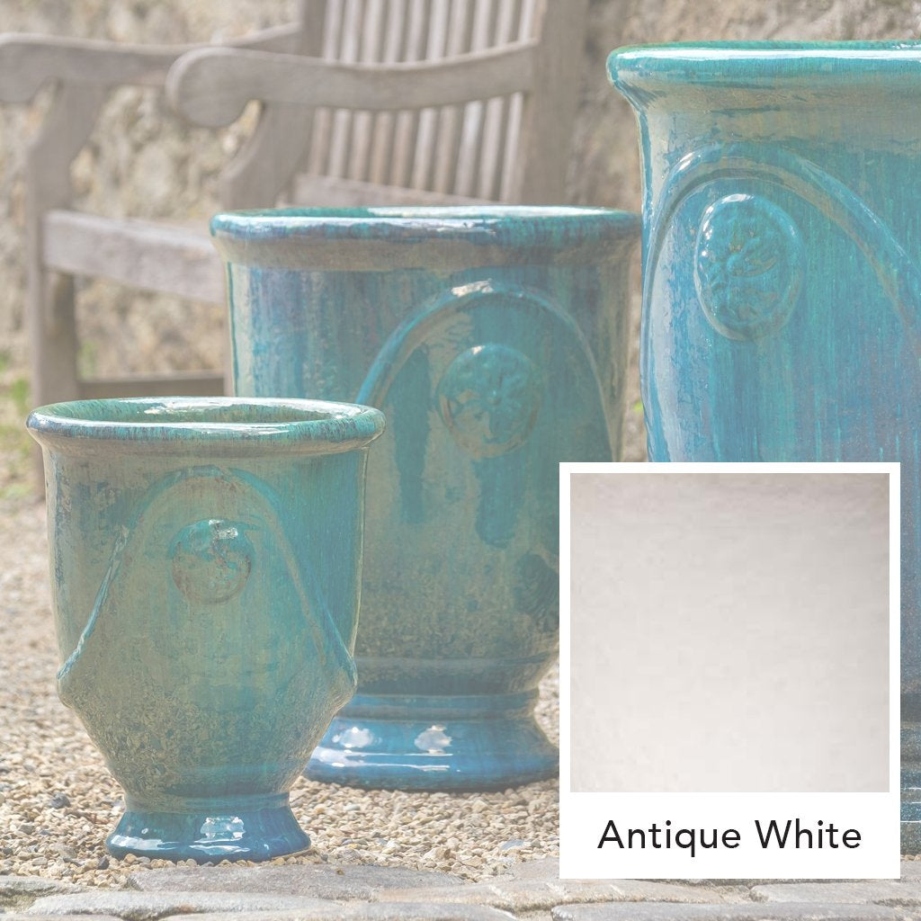 Vaso Anduze || Bianco Antico