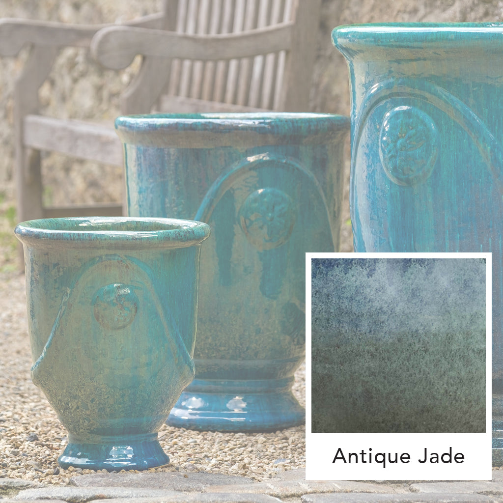 Anduze Pflanztopf || Antike Jade