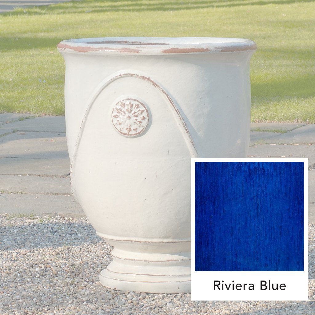 Anduze Urn || Riviera Blue